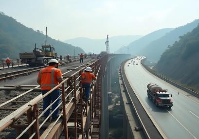 編制湖南公路安全評價報告中，對跨越工程施工期間的交通組織方案有哪些具體要求？