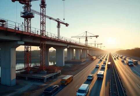 橋梁跨越高速公路編制保障公路和公路附屬設(shè)施質(zhì)量和安全技術(shù)評(píng)價(jià)報(bào)告時(shí)，應(yīng)如何評(píng)估潛在風(fēng)險(xiǎn)？